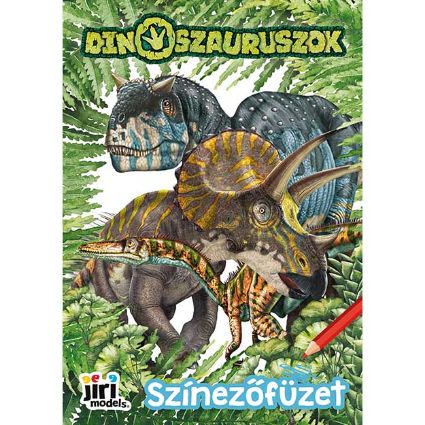 Kép Kifestő A5 Dinoszauruszok