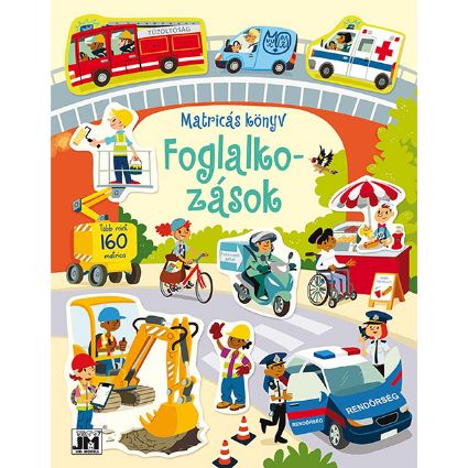Kép Matricás könyv Foglalkozások