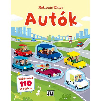 Kép Matricás könyv Autók