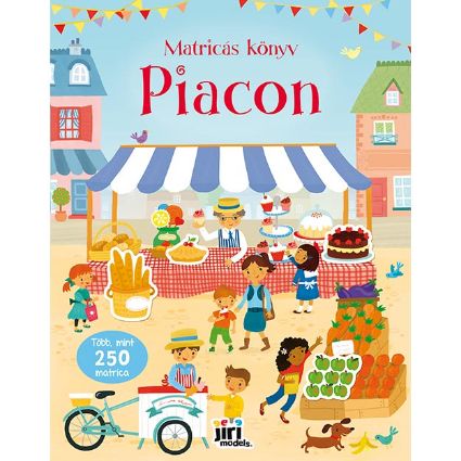 Kép Matricás könyv A piacon