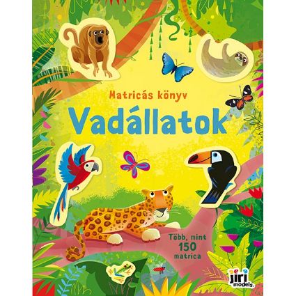 Kép Matricás könyv Vadállatok