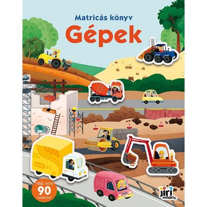 Kép Matricás könyv Gépek