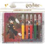 Kép Szett fújós filctollakkal és jegyzetfüzettel Harry Potter