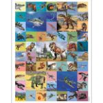 Kép 100 matrica kifestő lapokkal Dinoszauruszok