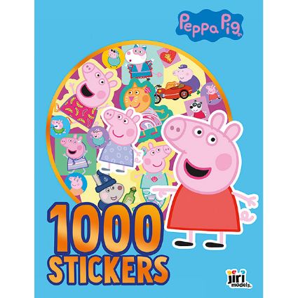 Kép 1000 matrica füzetben Peppa malac 
