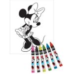 Kép Matrica szett kifestőkkel és zsírkrétákkal 500db Minnie