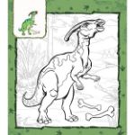 Kép Színező blokk Dinoszauruszok
