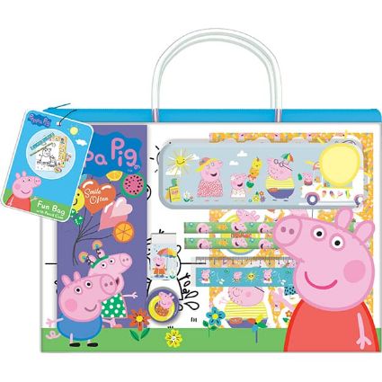 Kép Mókás táska tolltartóval Peppa malac