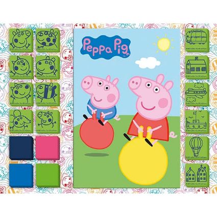 Kép Mókás pecsételés Peppa malac