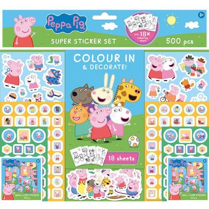 Kép Matricás szett 500 db Peppa malac