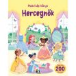 Kép Matricás könyv Hercegnők